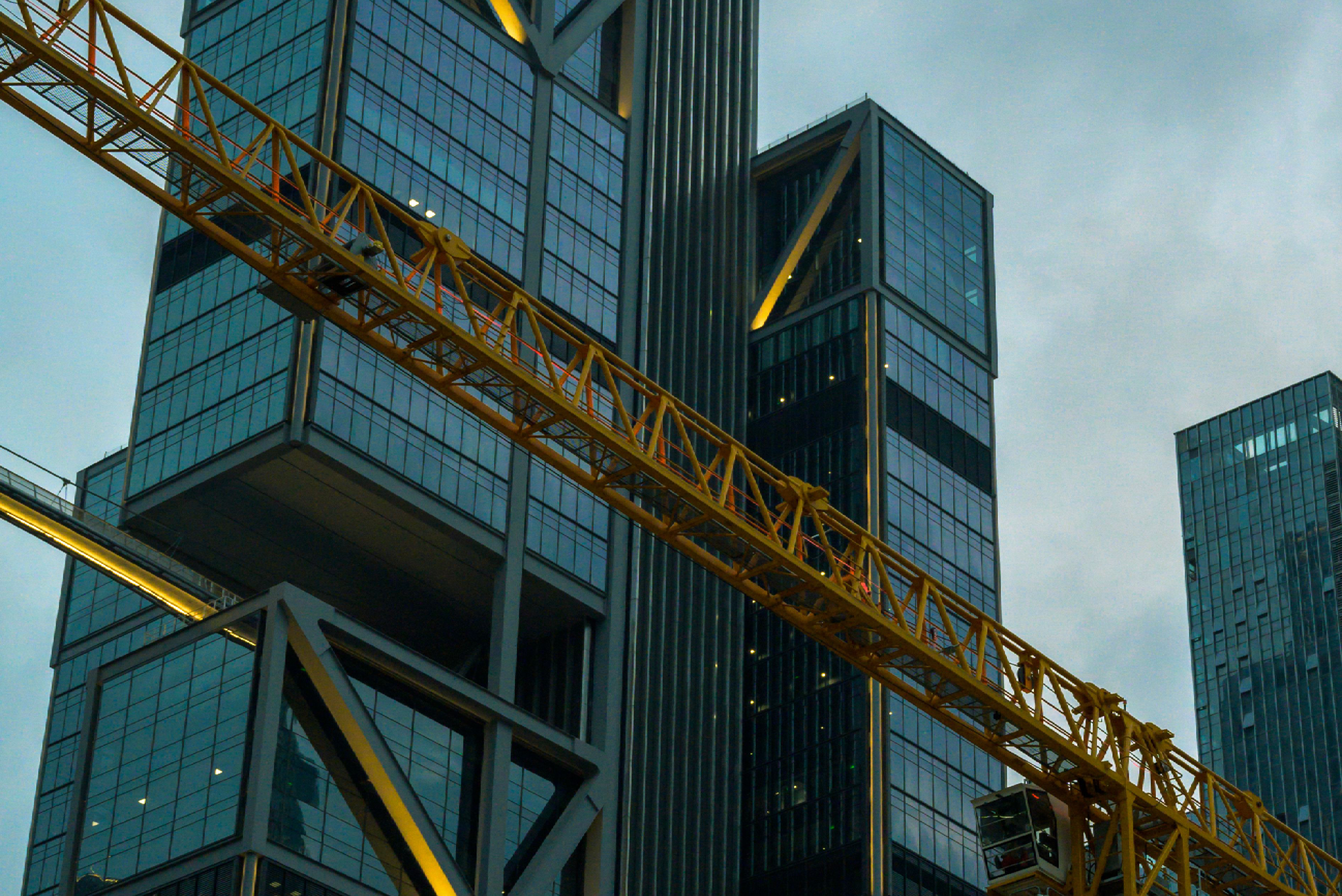 Aviation hangar construction